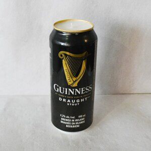 Handmade Guinness Draught Stout Beer Can Candle Gift